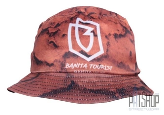 Kapelusz Bucket Hat Banita Wear Tourist brown/black