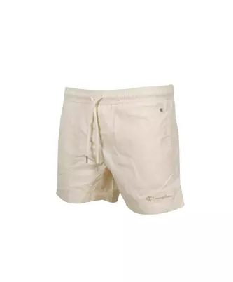 Spodenki szorty kąpielowe Champion Natural Logo beżowe
