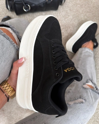 Buty sneakersy damskie Olavoga Kasato czarne