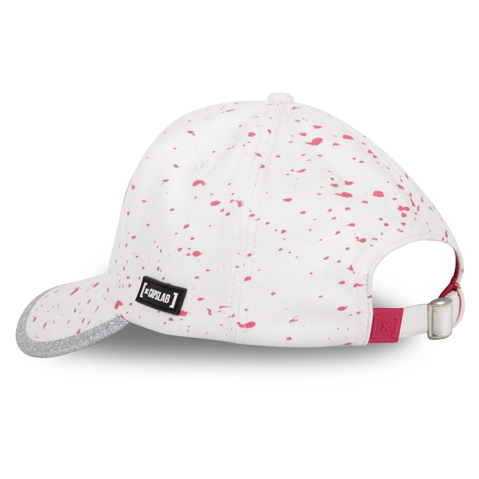 Czapka z daszkiem Capslab Barbie unisex biało/różowa