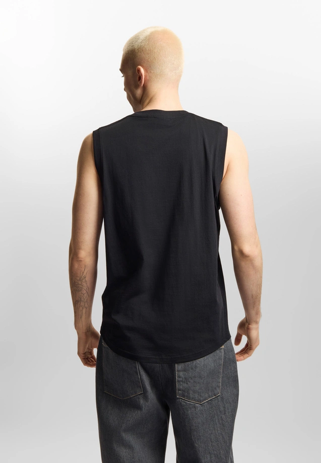 Koszulka męska Tank Top Prosto Logotype czarna