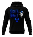 Bluza męska z kapturem Public Enemy Strefa Kiboli hoodie czarna