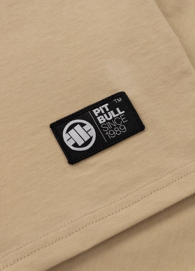 Koszulka męska T-Shirt Pit Bull Pitbull Small Logo 25 beżowa