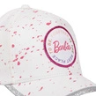 Czapka z daszkiem Capslab Barbie unisex biało/różowa