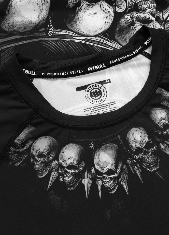 Koszulka męska rashguard Pitbull Longsleeve Blacky czarna