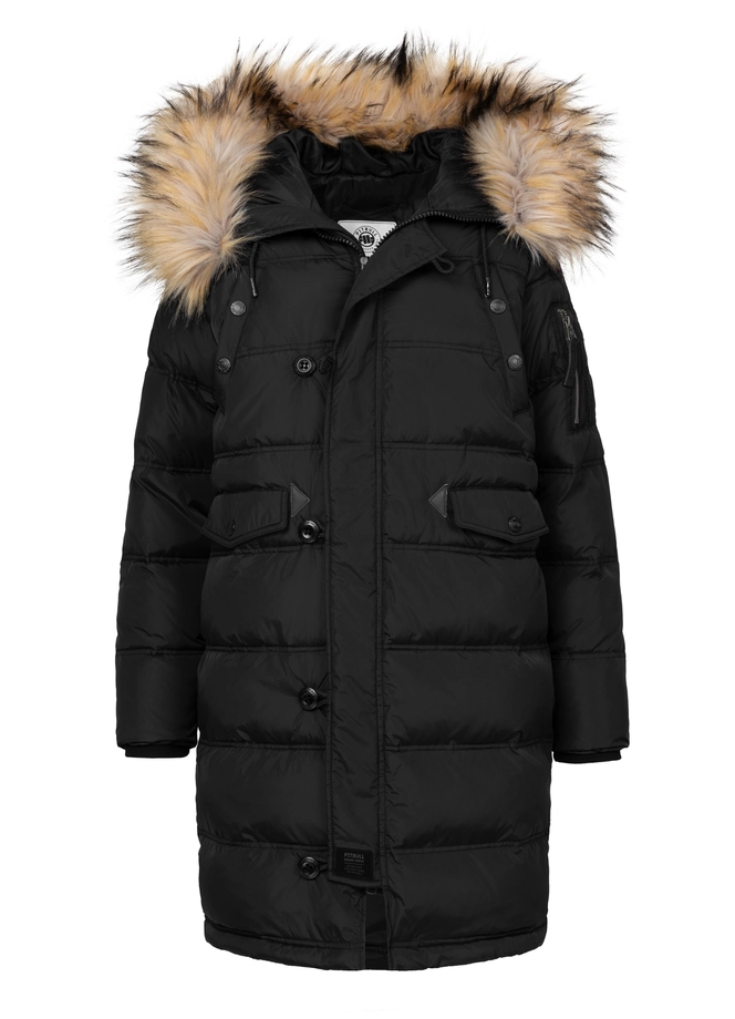 Kurtka damska zimowa parka Pit Bull Queenston czarna
