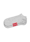 Skarpety Happy Socks 3-Pack Solid Low Socks zielone/niebieskie/szare