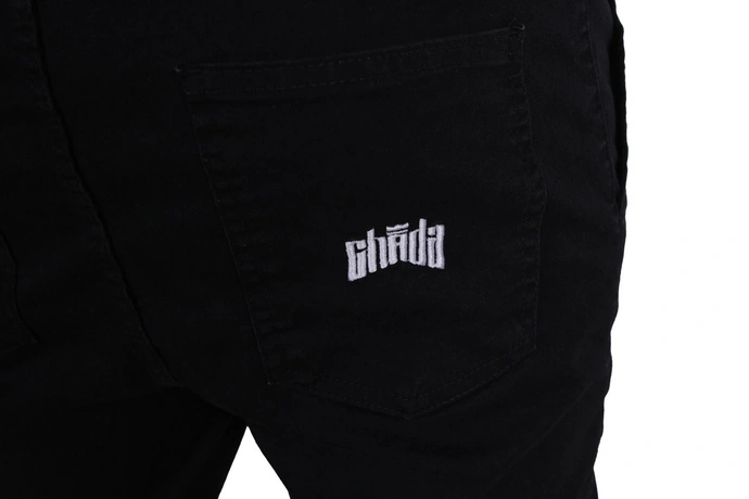 Spodnie Jogger Chada Proceder Haft Jeans black