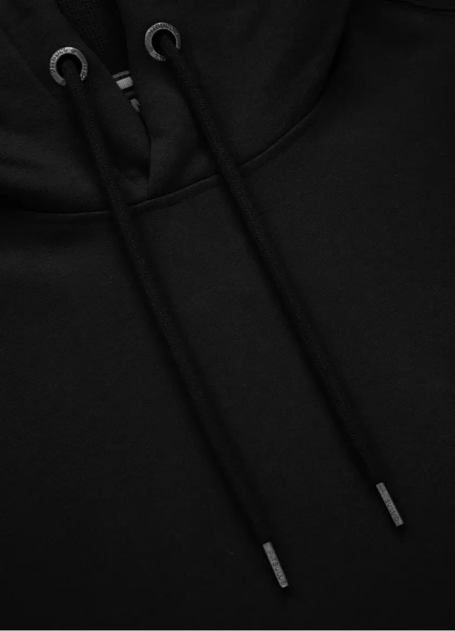 Bluza męska z kapturem Pitbull Pit Bull Everts Terry hooded czarna