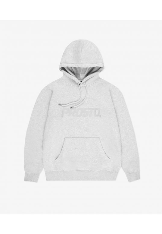 Bluza męska z kapturem Prosto Matched hoodie szara