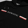 Bluza z kapturem Patriotic Greek S-Line hooded black