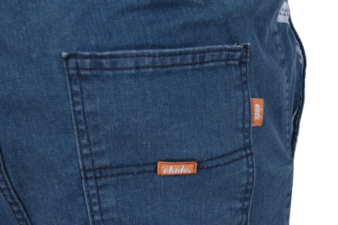 Spodnie męskie jogger jeans Elade niebieskie