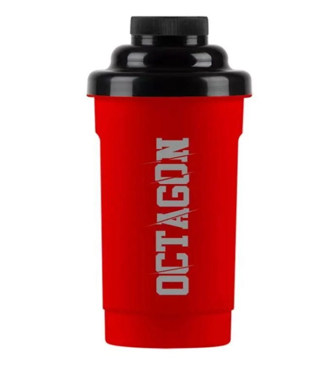 Shaker Octagon Sharp czerwony