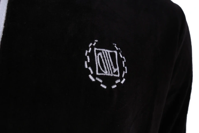Bluza męska welur Diil Laur crewneck czarna