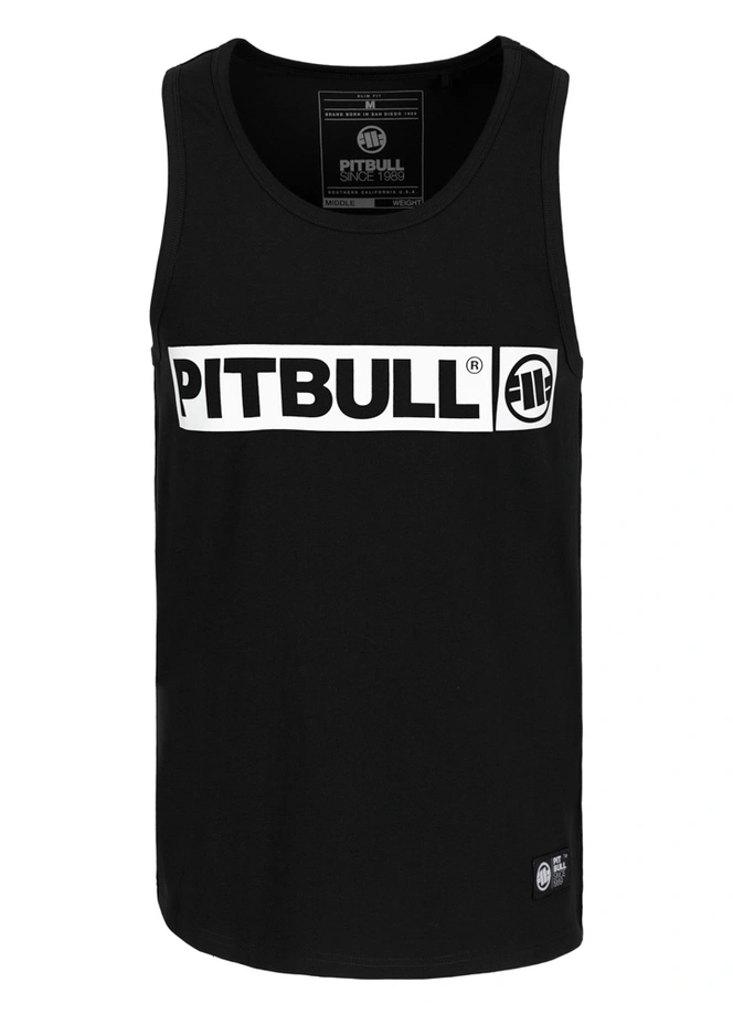 Koszulka męska tank top Pitbull Hilltop czarna