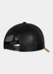 Czapka z daszkiem Snapback Trucker Pit Bull Pitbull San Diego CA czarno/pomarańczowa
