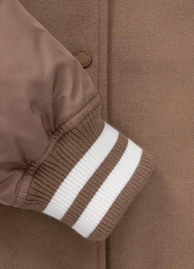 Kurtka damska zimowa Pit Bull Buena Jacket brązowa