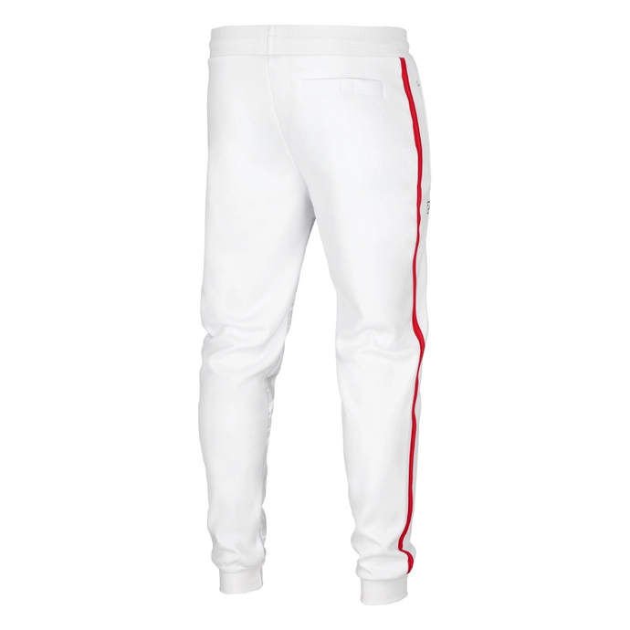 Spodnie męskie dresowe Dudek P56 Palę Sobie Grass Lion Football białe