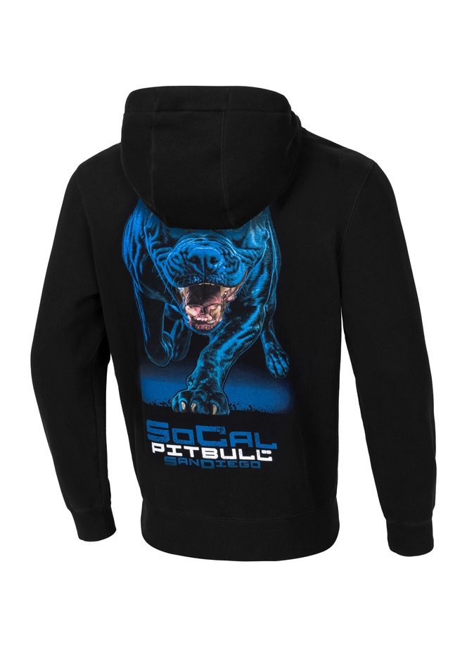 Bluza męska z kapturem Pitbull Pit Bull In Blue hooded czarna