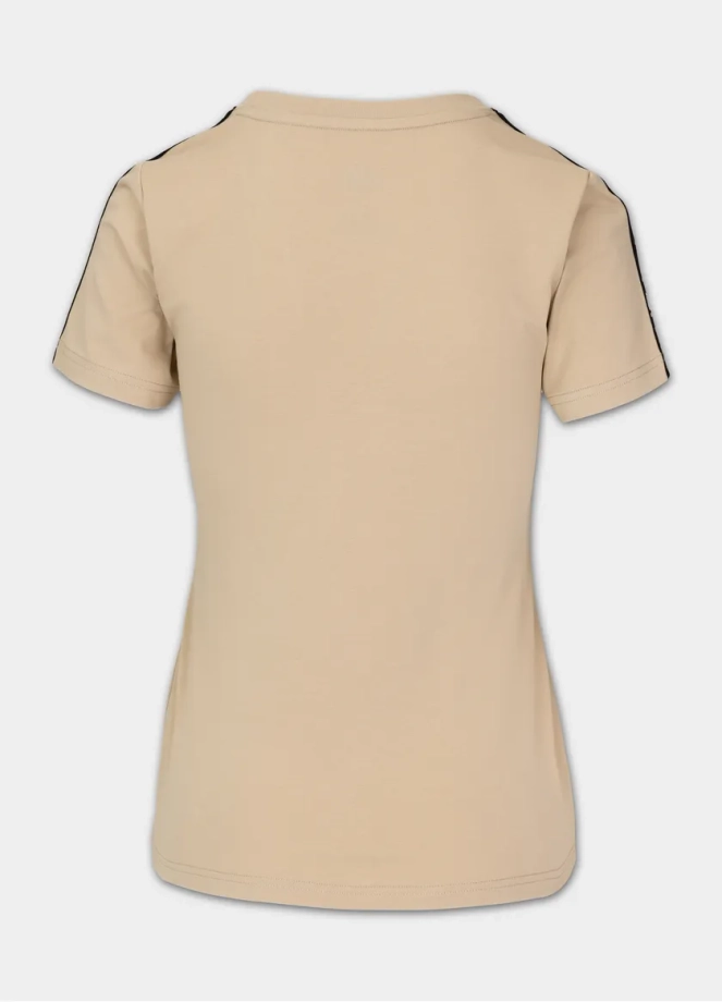 Koszulka damska T-shirt Pit Bull Tape Nugget beżowa