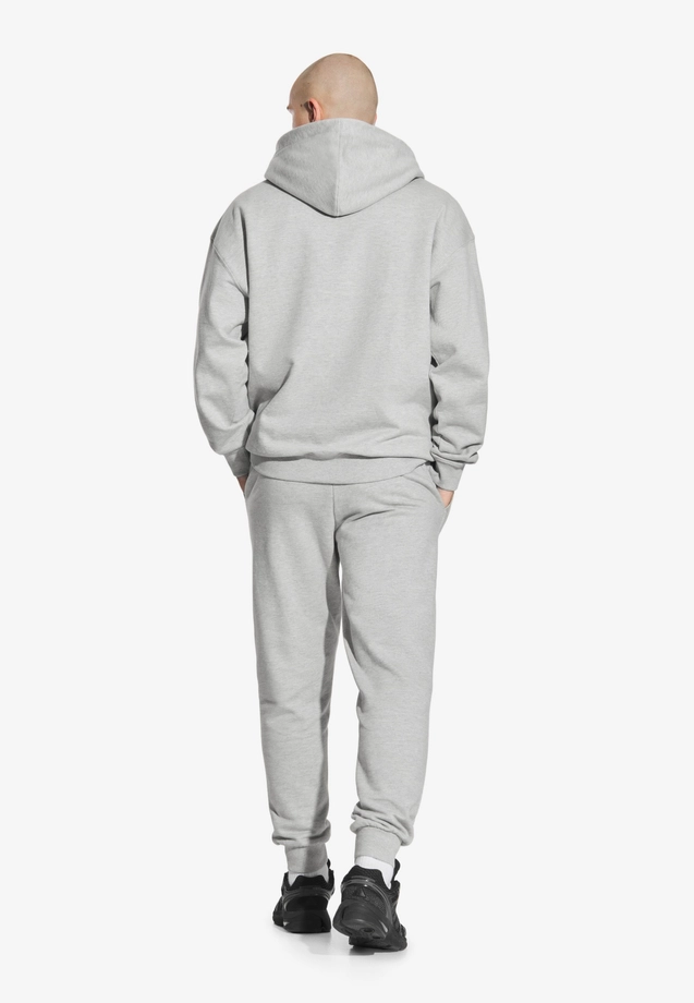 Spodnie dresowe męskie Prosto Old Logo szare