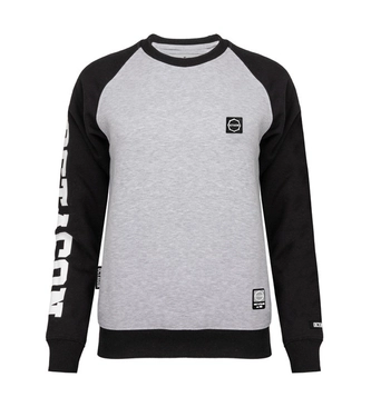 Bluza damska Octagon Rękaw crewneck black/grey