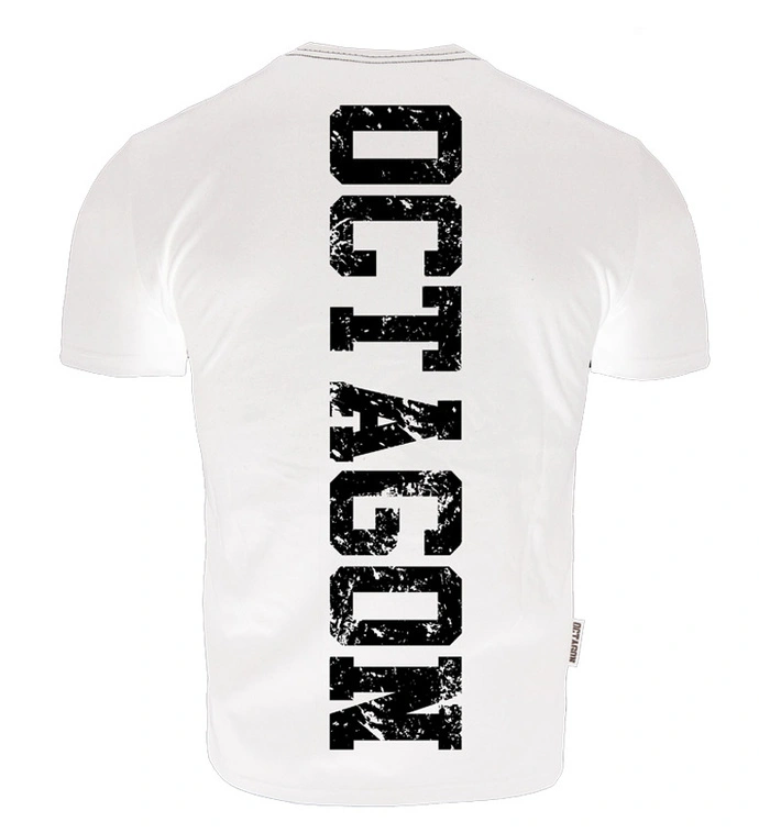Koszulka męska T-shirt Octagon Fight Wear OCTAGON biała