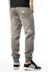 Spodnie męskie jeans jogger Jigga Wear Crown grey/green