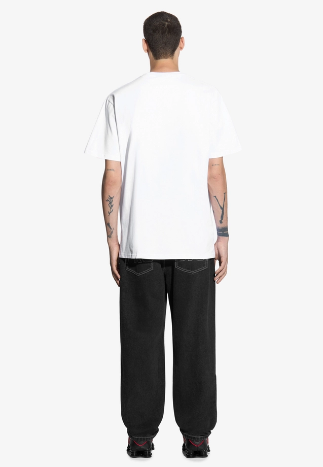 Koszulka męska t-shirt Prosto Plurt biała