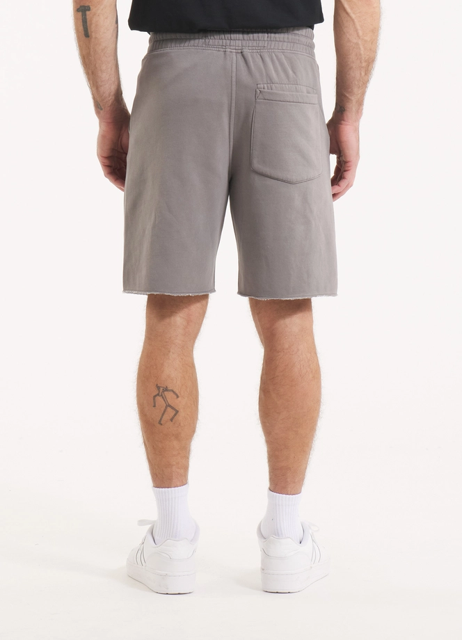 Spodenki szorty dresowe męskie Pitbull Lancaster 2 Washed szare