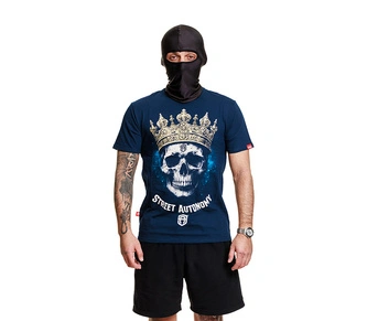 Koszulka męska t-shirt Street Autonomy Kings granatowa