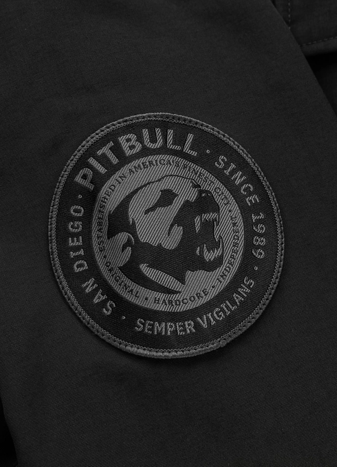 Kurtka męska przejściowa Pit Bull Meandro czarna