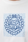 Koszulka męska t-shirt Mass Dnm Hey You biała