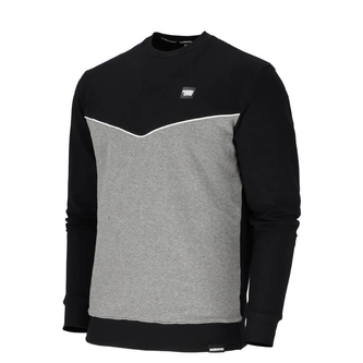 Bluza męska klasyczna Patriotic CLS Mini Trigonal crewneck czarna