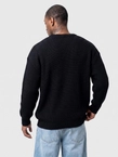 Sweter męski oversize Jigga Wear czarny