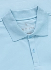 Koszulka męska Polo Pitbull Jersey Slim Fit Small Logo jasno niebieska