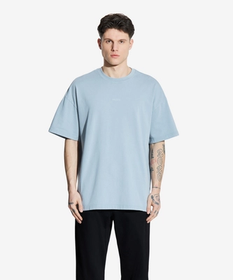 Koszulka męska t-shirt oversize Prosto Mytz jasno niebieska