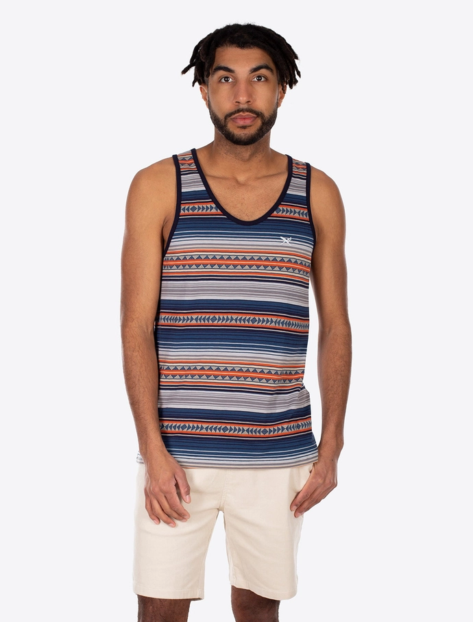 Koszulka Tank Top Iriedaily Vintachi navy