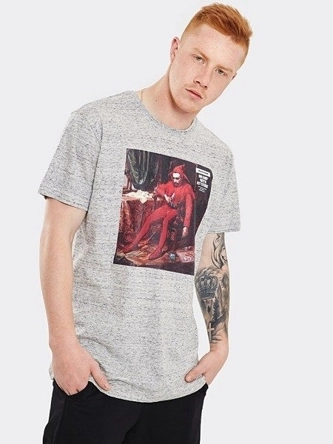 Koszulka t-shirt Stoprocent Sadboy melange nopki