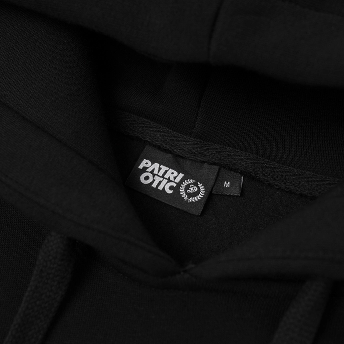 Bluza męska z kapturem Patriotic Cls X-Mesh czarna