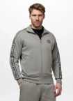 Bluza męska rozpinana Pit Bull Nexus dusty salvia