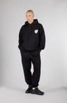 Komplet dresowy męskie oversize Prosto Splash Shield Mini czarny