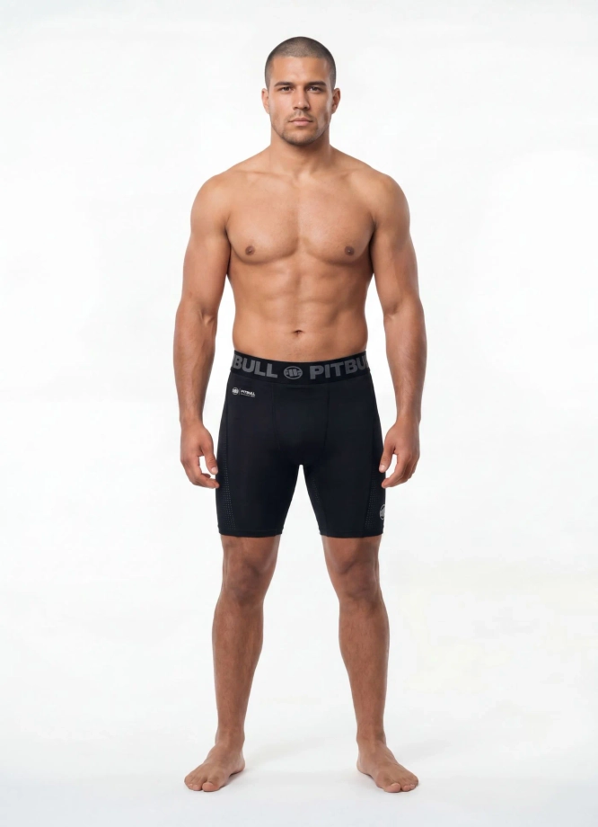 Spodenki sportowe legginsy Pit Bull Performance Pro+ Runway czarne