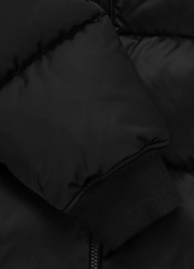 Kurtka zimowa męska Pit Bull Walpen Hooded Jacket czarna