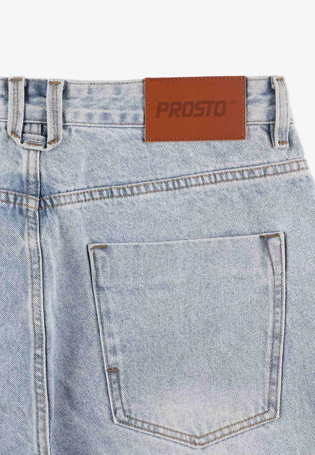 Spodnie męskie Jeans Tapered Prosto Serif niebieskie