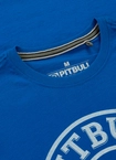 Koszulka męska T-Shirt Pit Bull Pitbull San Diego CA niebieska