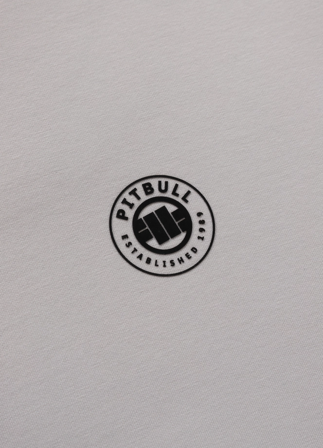 Komplet męski dresowy krótki Pitbull Pit Bull Dogwood złamana biel