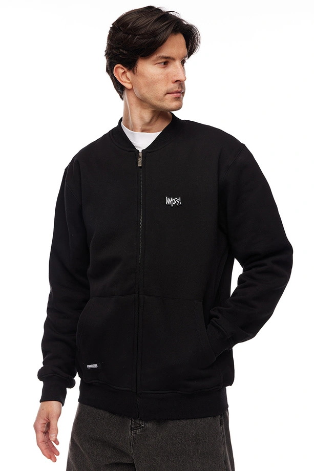 Bluza męska Mass Dnm Signature Patch Baseball czarna