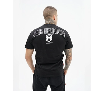 Koszulka męska t-shirt Street Autonomy Logo Fuck czarna
