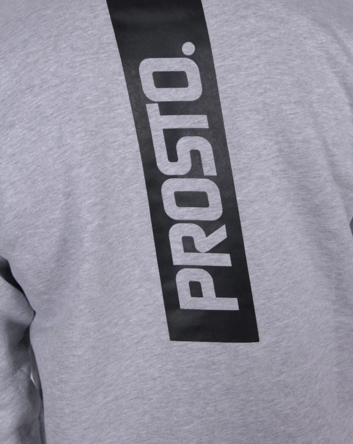 Bluza męska Prosto Klasyk Blitzy hoodie szara